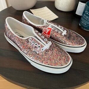 Vans Glitter Sneakers 8.5 women’s